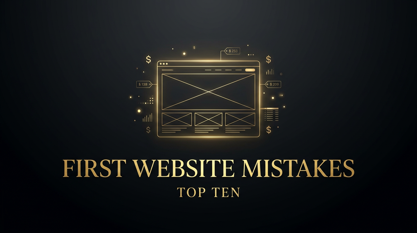 10 Mistakes People Make When Building Their First Website
