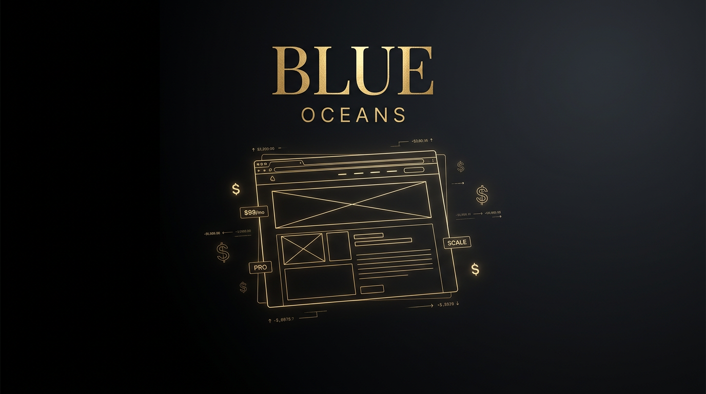 Blue Oceans in the Age of AI: How to Find Markets Where You Have No Competition