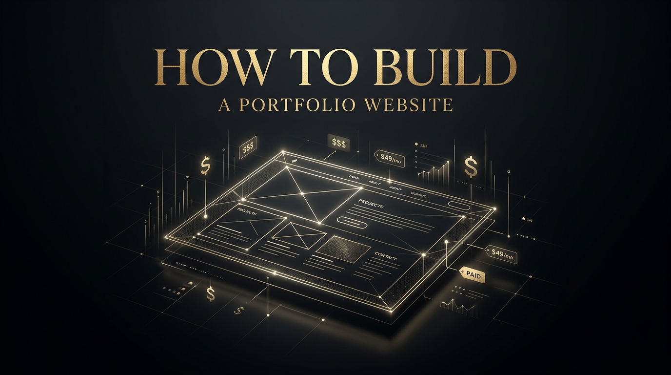 How to Build a Portfolio Website as a Freelancer (Without Spending a Fortune)