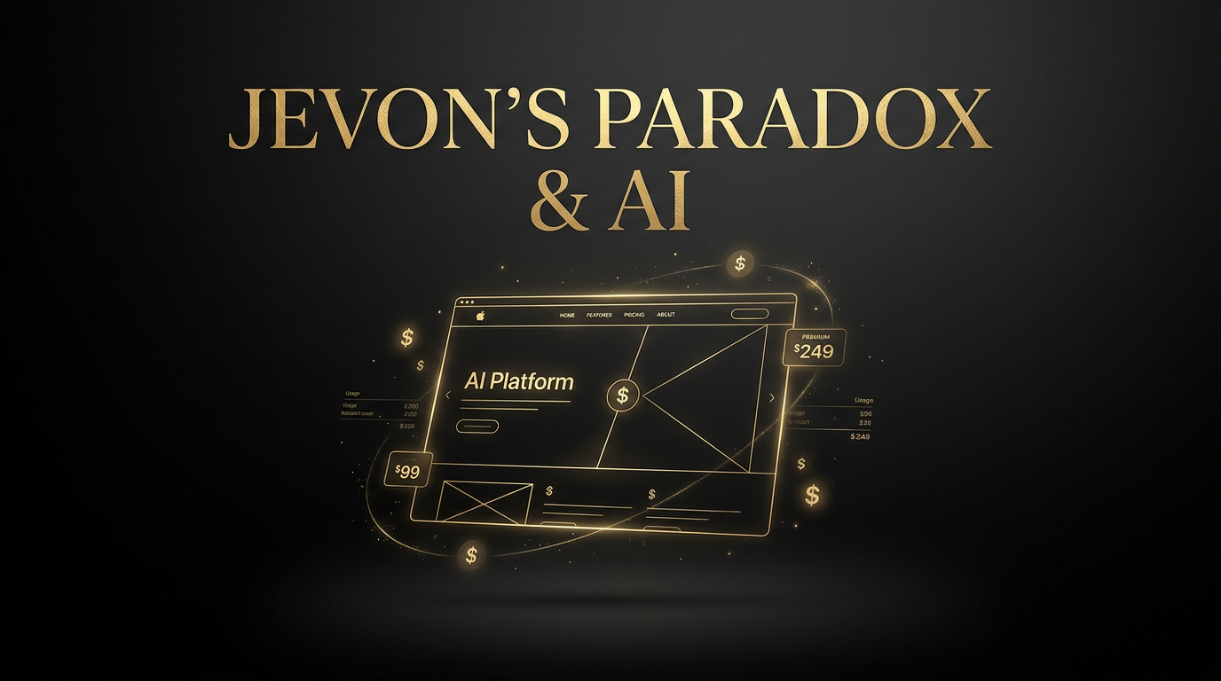 Jevons' Paradox and AI: Why Making Work Cheaper Creates More Work, Not Less