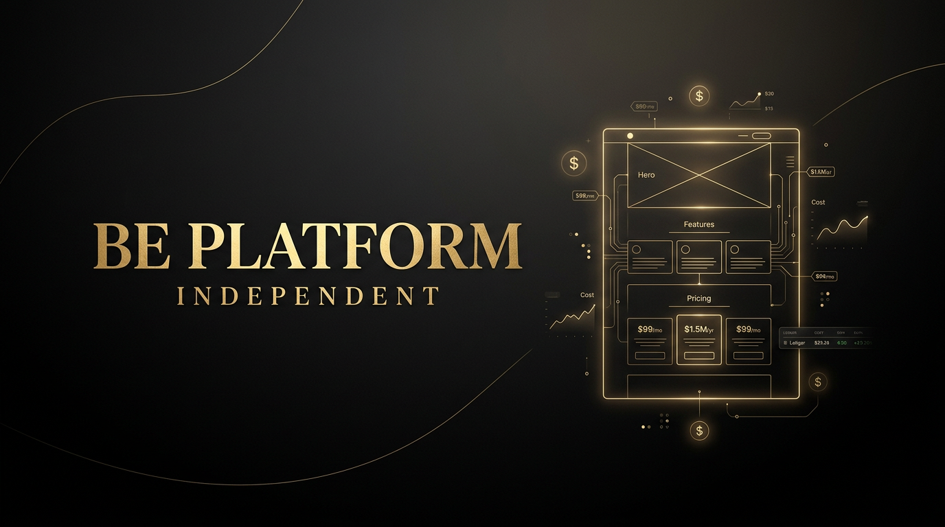 Why Your Website Shouldn't Depend on Any One Platform