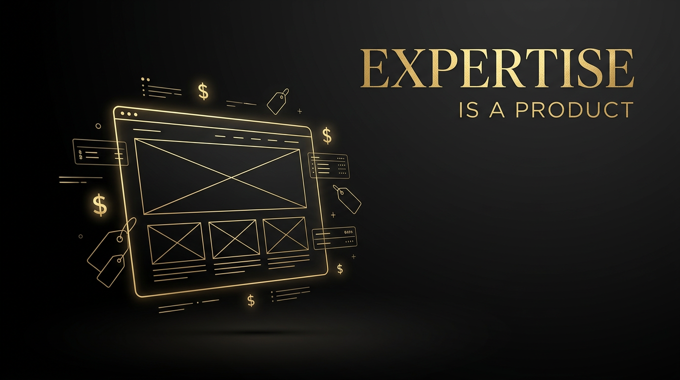 Your Expertise Is Now a Product (You Just Haven't Packaged It Yet)